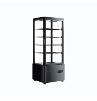 Вітрина холодильна HURAKAN HKN-UPD98B BLACK