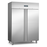 Шафа холодильна HURAKAN HKN-GX1410TN INOX 1400 л